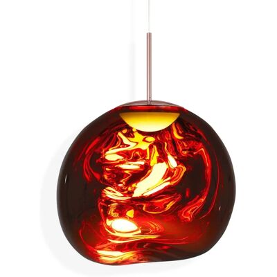 Lampada Sospensione Rame Melt di Tom Dixon - Design Organico, LED, 50cm Lampada Sospensione Rame Melt di Tom Dixon - Design Organico, LED, 50cm