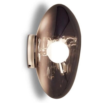 Lumière murale et plafond LED Melt de Tom Dixon - fumé - Publicité Lumière murale et plafond LED Melt de Tom Dixon - fumé - Publicité