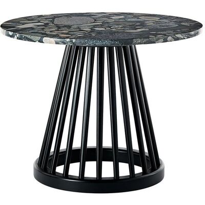 Tom Dixon - Fan - Marmortop - Ø60cm - Beistelltisch Tom Dixon - Fan - Marmortop - Ø60cm - Beistelltisch