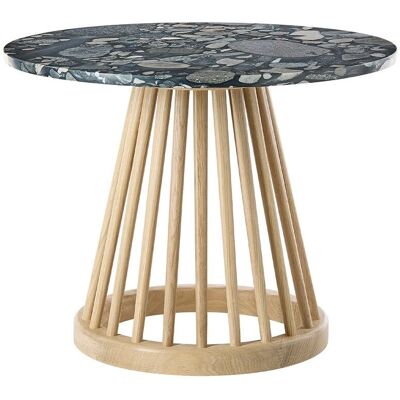 Tom Dixon - Fan - Ø60 cm - Eiche natur - Tisch Tom Dixon - Fan - Ø60 cm - Eiche natur - Tisch