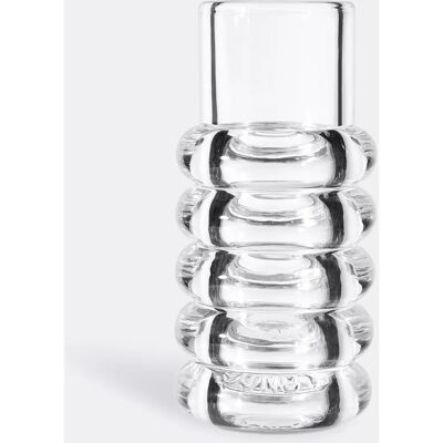 Vaso Press di Tom Dixon - Pesante, Trasparente, Moderno Vaso Press di Tom Dixon - Pesante, Trasparente, Moderno