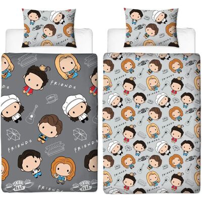 Friends - Chibi Design - Duvet Cover Friends - Chibi Design - Duvet Cover
