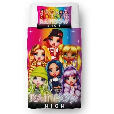Rainbow High Single Reversible Duvet Cover Set - Bedding Set Rainbow High Single Reversible Duvet Cover Set - Bedding Set