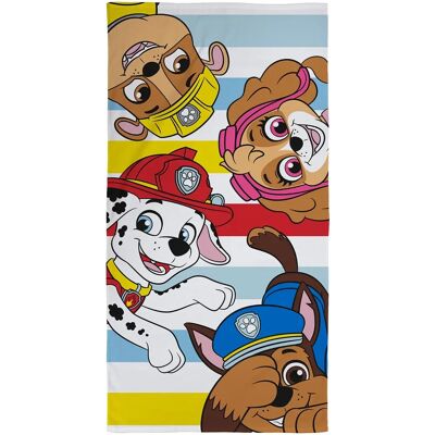 Serviette de Plage et de Bain Paw Patrol Paw Heya 100% Coton - Serviette Serviette de Plage et de Bain Paw Patrol Paw Heya 100% Coton - Serviette