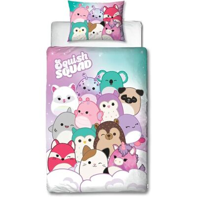 Set di copripiumino reversibile viola Squishmallows - Federa e federa Set di copripiumino reversibile viola Squishmallows - Federa e federa