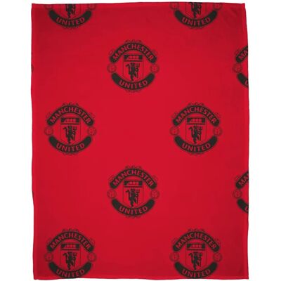 Klasyczna polarowa koc Manchester United FC Klasyczna polarowa koc Manchester United FC