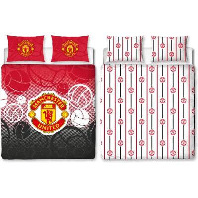 Zestaw kołdry i poszewki Manchester United dwustronny Zestaw kołdry i poszewki Manchester United dwustronny