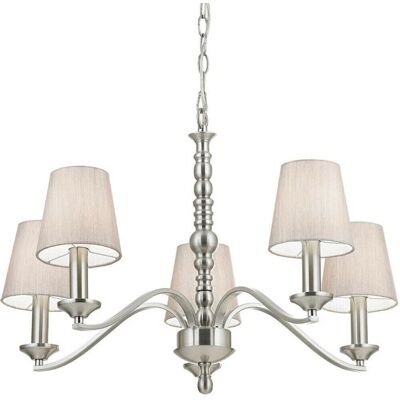 UnknownBrand - 5L Pendant - Satin Nickel UnknownBrand - 5L Pendant - Satin Nickel