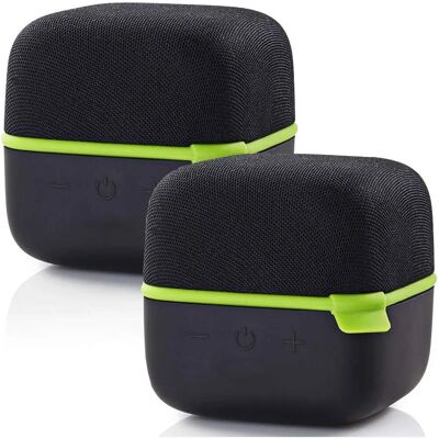 Loops - 2x15W Bluetooth Speaker Kit - Green - 2x15W - Bluetooth Speaker Kit Loops - 2x15W Bluetooth Speaker Kit - Green - 2x15W - Bluetooth Speaker Kit