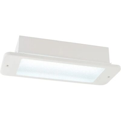 Loops Recessed Emergency Ceiling Guide Light - 3W Daylight White LED - Gloss White - Emergency Ceiling Guide Light Loops Recessed Emergency Ceiling Guide Light - 3W Daylight White LED - Gloss White - Emergency Ceiling Guide Light