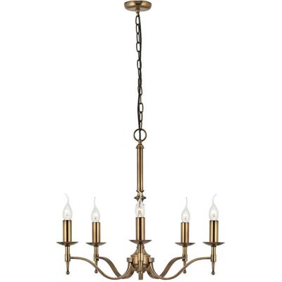 Avery 5-Light Antique Brass Ceiling Pendant - Ceiling Pendant Chandelier Avery 5-Light Antique Brass Ceiling Pendant - Ceiling Pendant Chandelier