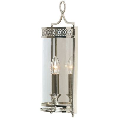 Unspecified Wall Light Sconce - Polished Nickel - LED E14 60W - Interior Unspecified Wall Light Sconce - Polished Nickel - LED E14 60W - Interior
