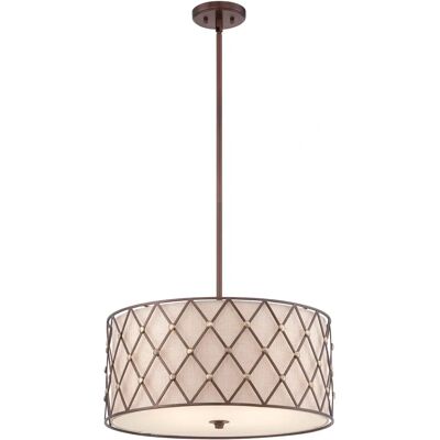 Loops Copper Canyon 4 Bulb Pendant Light - Pendant Loops Copper Canyon 4 Bulb Pendant Light - Pendant