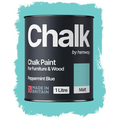 Hemway - Peppermint Blue - Water-based - Chalk Paint Hemway - Peppermint Blue - Water-based - Chalk Paint