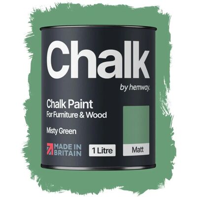 Hemway - Chalk Paint Misty Green - Misty Green - Paint Hemway - Chalk Paint Misty Green - Misty Green - Paint