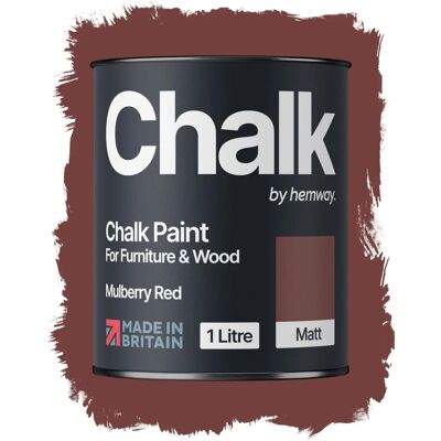 Hemway - Mulberry Red - Chalk Paint - Paint Hemway - Mulberry Red - Chalk Paint - Paint