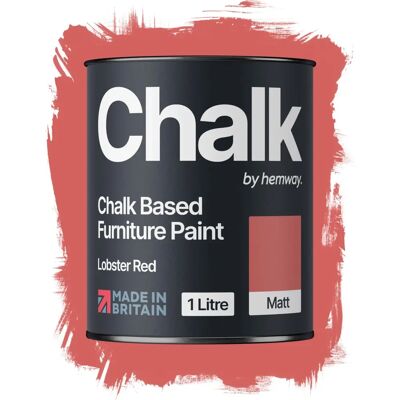 Hemway - Lobster Red - Chalk Based - Furniture Paint Hemway - Lobster Red - Chalk Based - Furniture Paint