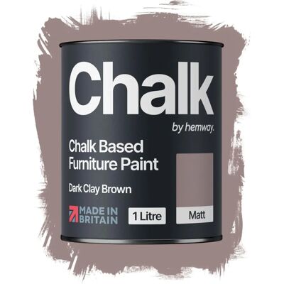 Hemway - Dark Clay Brown Chalk Paint - Dark Clay Brown - Paint Hemway - Dark Clay Brown Chalk Paint - Dark Clay Brown - Paint