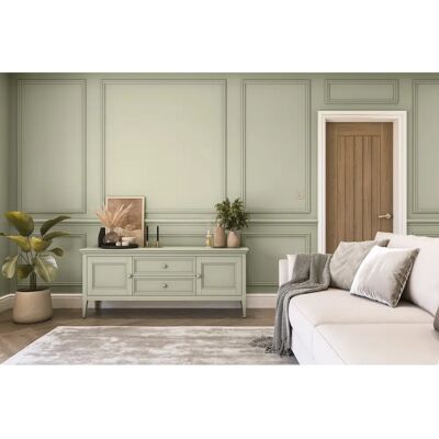 Hemway Olive Green Chalk Based Furniture Paint - Ultra-matte - Paint Hemway Olive Green Chalk Based Furniture Paint - Ultra-matte - Paint
