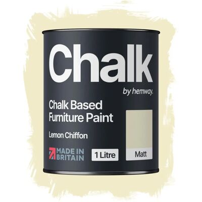 Hemway - Lemon Chiffon - Chalk Based - Furniture Paint Hemway - Lemon Chiffon - Chalk Based - Furniture Paint
