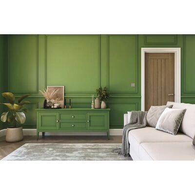 Hemway Interior Acrylic Water-Based Eco Paint - Caterpillar Green - Matte - Interior Paint Hemway Interior Acrylic Water-Based Eco Paint - Caterpillar Green - Matte - Interior Paint