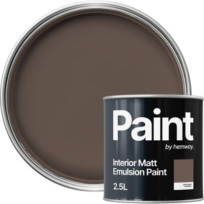 Hemway - Cedar Brown Matte Interior Acrylic - Paint Hemway - Cedar Brown Matte Interior Acrylic - Paint