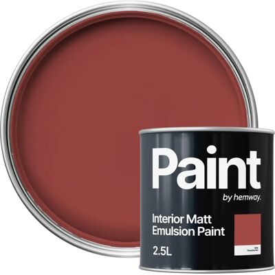 Hemway - Florentine Red - Interior - Matte - Paint Hemway - Florentine Red - Interior - Matte - Paint