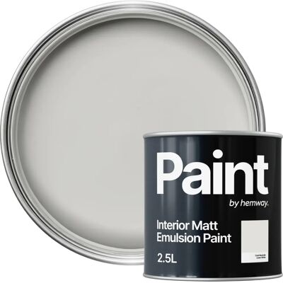 Hemway - Interior Acrylic Water-Based Eco Paint - Linen White - Matte - Paint Hemway - Interior Acrylic Water-Based Eco Paint - Linen White - Matte - Paint