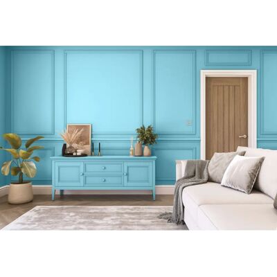 Hemway Mediterranean Blue Interior Acrylic Water-Based Eco Paint Hemway Mediterranean Blue Interior Acrylic Water-Based Eco Paint