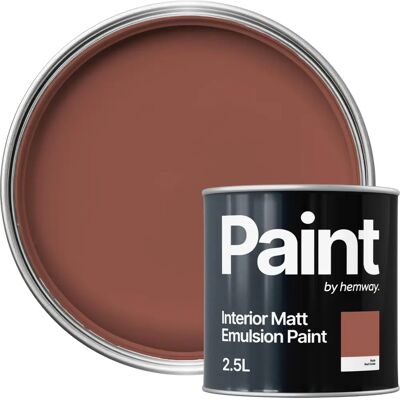 Hemway Red Oxide Matt Interior Paint - Paint Hemway Red Oxide Matt Interior Paint - Paint