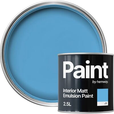 Hemway - Sky Blue Interior Paint - Matte - Paint Hemway - Sky Blue Interior Paint - Matte - Paint