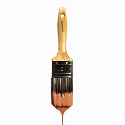 Hemway - Premium 2 Inch Bamboo - No-shed Bristles - Paint Brush Hemway - Premium 2 Inch Bamboo - No-shed Bristles - Paint Brush