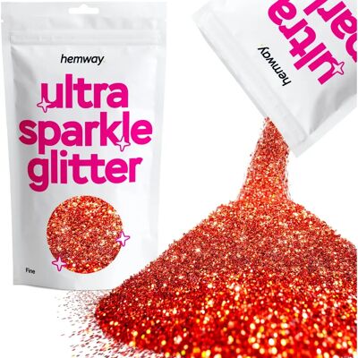 Hemway - Glitter Ultra Sparkle Red Holographic - Red - Holographic - Glitter Hemway - Glitter Ultra Sparkle Red Holographic - Red - Holographic - Glitter