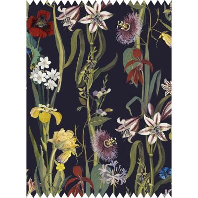 House of Hackney - Flora Delanica - Mitternacht - Samt - Stoff House of Hackney - Flora Delanica - Mitternacht - Samt - Stoff