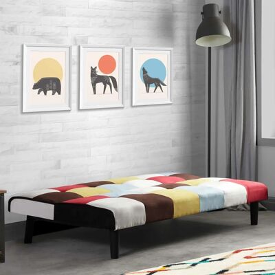 Birlea Rainbow 3 Seater Sofa Bed - Sofa bed Birlea Rainbow 3 Seater Sofa Bed - Sofa bed