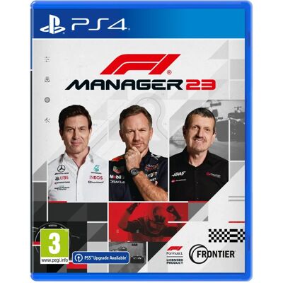 F1 Manager 23 - PS4 - Publicité F1 Manager 23 - PS4 - Publicité