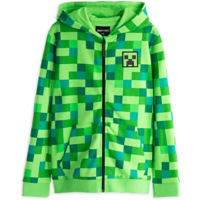 Vanilla Underground Minecraft Creeper Hoodie - Boys 9-10 Years Vanilla Underground Minecraft Creeper Hoodie - Boys 9-10 Years