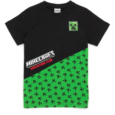 T-shirt Minecraft Creeper Noir Vanilla Underground - Garçons 12-13 Ans - Publicité T-shirt Minecraft Creeper Noir Vanilla Underground - Garçons 12-13 Ans - Publicité