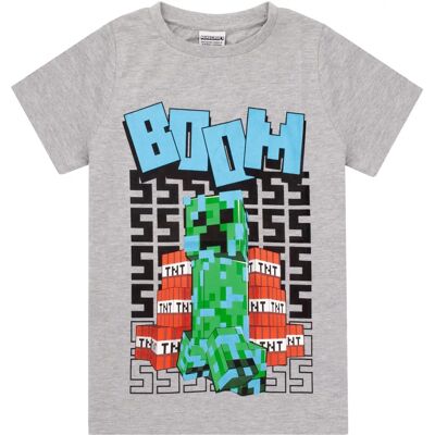 T-shirt Creeper pour garçons - Gris - Vanilla Underground - Publicité T-shirt Creeper pour garçons - Gris - Vanilla Underground - Publicité