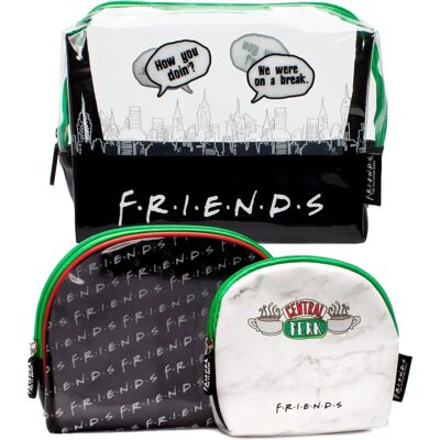 Vanilla Underground Friends Sac à Maquillage - Logo Noir - Taille Unique - Trousse de Maquillage - Publicité Vanilla Underground Friends Sac à Maquillage - Logo Noir - Taille Unique - Trousse de Maquillage - Publicité