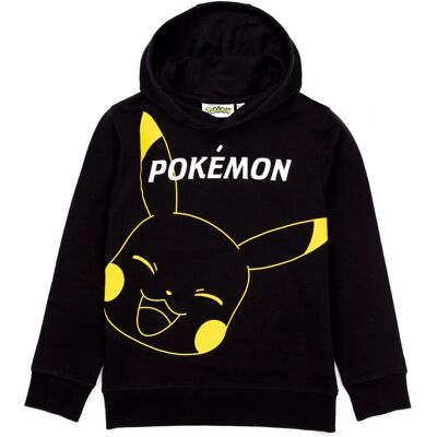 Pokémon Hoodie Boys Kids Game Gifts Pikachu Black Jumper Pullover - Hoodie Pokémon Hoodie Boys Kids Game Gifts Pikachu Black Jumper Pullover - Hoodie