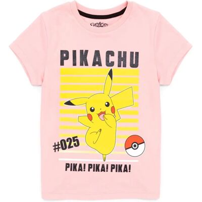 T-shirt Pikachu pour filles - 7-8 ans - Publicité T-shirt Pikachu pour filles - 7-8 ans - Publicité