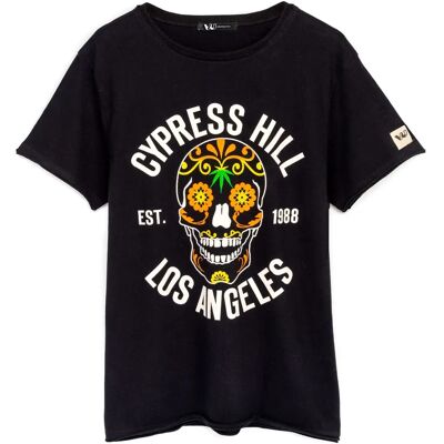 Cypress Hill Medium Black Band Logo T-Shirt - Clothing Cypress Hill Medium Black Band Logo T-Shirt - Clothing