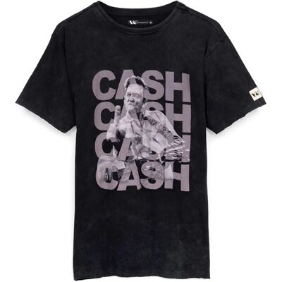 Johnny Cash X-Large Black Short Sleeve T-Shirt Johnny Cash X-Large Black Short Sleeve T-Shirt