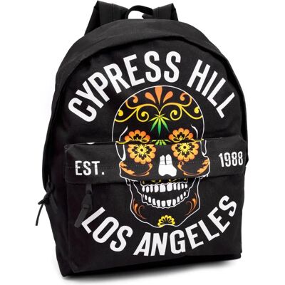 Cypress Hill Unisex Backpack - Black Logo - 40.5cm Cypress Hill Unisex Backpack - Black Logo - 40.5cm