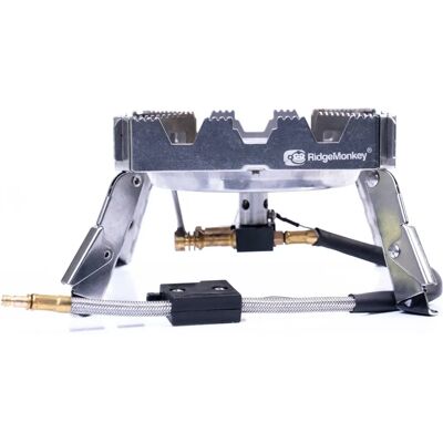 Estufa RidgeMonkey Quad Pro - Estable, Compacta, Versátil Estufa RidgeMonkey Quad Pro - Estable, Compacta, Versátil