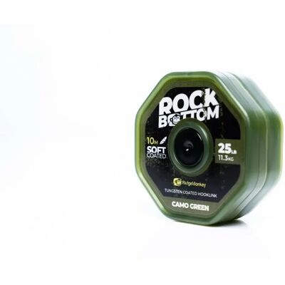 Ridgemonkey Connexion Rock Bottom Tungsten Soft Coated Nástražná šňůra - 10m Ridgemonkey Connexion Rock Bottom Tungsten Soft Coated Nástražná šňůra - 10m