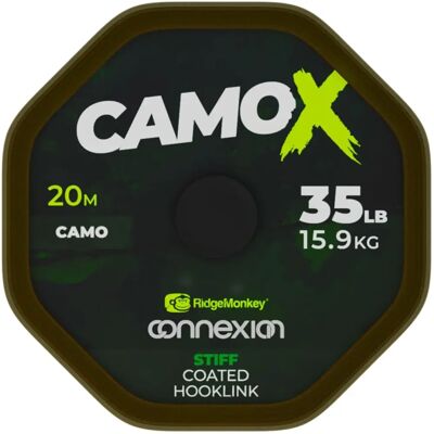 Ridgemonkey Connexion Camox Tuhý Příze - Rybářská linka na kapry Ridgemonkey Connexion Camox Tuhý Příze - Rybářská linka na kapry
