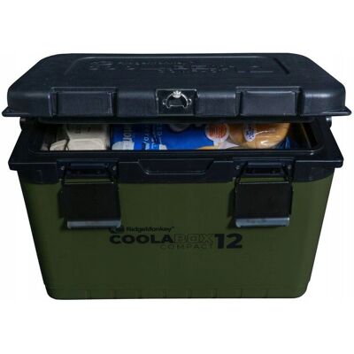 RidgeMonkey - CoolaBox Compact 12 Litre - Twarda skorupa - Izolowany - Chłodziarka RidgeMonkey - CoolaBox Compact 12 Litre - Twarda skorupa - Izolowany - Chłodziarka