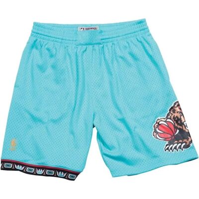 Mitchell & Ness NBA Swingman Shorts Vancouver Grizzlies Road 1996-97 Blau XL Mitchell & Ness NBA Swingman Shorts Vancouver Grizzlies Road 1996-97 Blau XL
